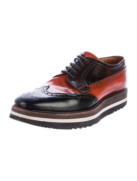 prada brogues men.